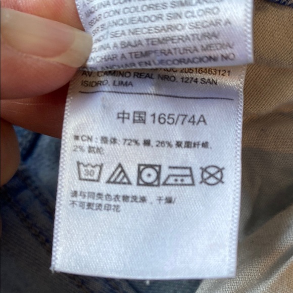 Rockstar Super Skinny Jeans Old Navy Silver Rivets & Button Lt Blue 2% Spandex - Picture 13 of 16